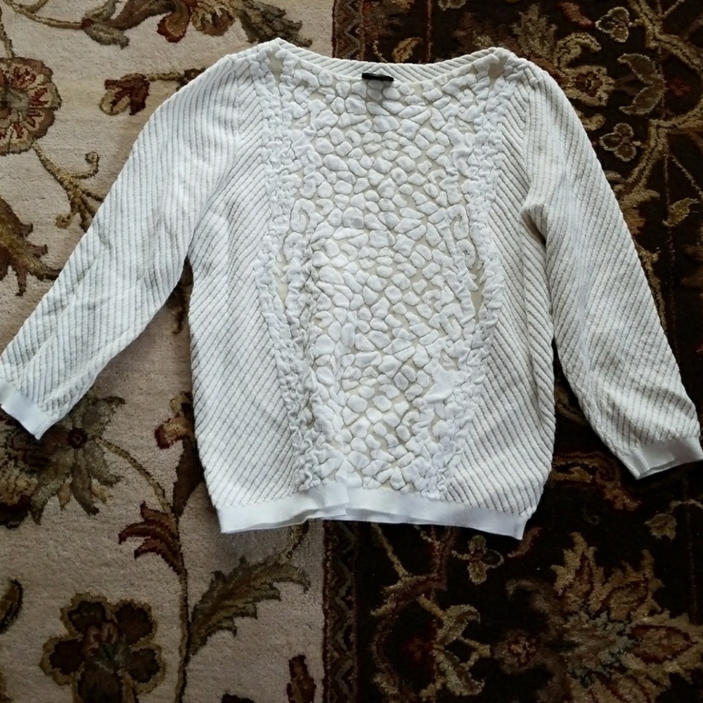 Textured sweater